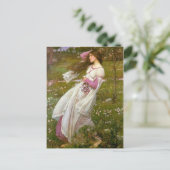 Windblumen Postkarte (Stehend Vorderseite)