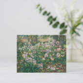 Windblumen von Ruger Donoho Malerei Wildblume Postkarte (Stehend Vorderseite)