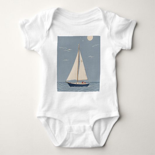 Windborne Wanderer Baby Strampler (Vorderseite)
