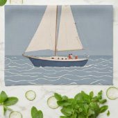 Windborne Wanderer Geschirrtuch (Gefaltet)