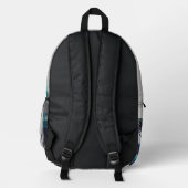 Windbruch Bedruckter Rucksack (Rückseite)