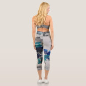 Windbruch Capri Leggings (Rückseite)