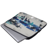 Windbruch Laptopschutzhülle (Vorne Knopf)