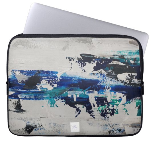 Windbruch Laptopschutzhülle (Vorderseite)