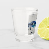 Windbruch Schnapsglas (Links)