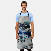 Windbruch Schürze (Getragen)