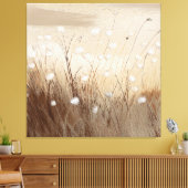 Winddurchwehte Wildblumen #1  Leinwanddruck (Insitu (Wohnzimmer))