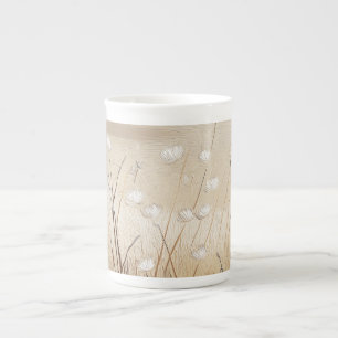 Winddurchwehte Wildblumen #1  Porzellantasse