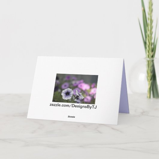 Winde danken Ihnen Dankeskarte (Rückseite)