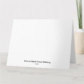 Winde der Einsamkeit Karte (Rückseite)