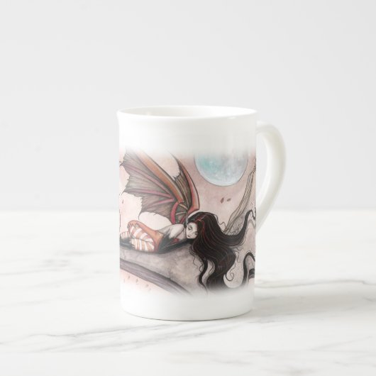 Winde der Herbstbrunnen-Drache große Tasse (Vorderseite Rechts)