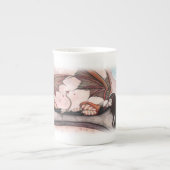 Winde der Herbstbrunnen-Drache große Tasse (Vorderseite)