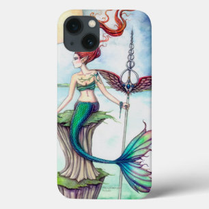Winde oder Irland Mermaid Fantasy Art iPhone 13 Hülle
