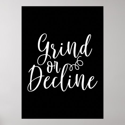 Winde oder Niedergang - Hektik, Fitness, Erfolgsmo Poster (Vorne)
