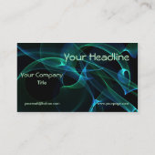 Winde von Himmeln Visitenkarte (Rückseite)