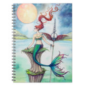 Winde von Irland Mermaid Fantasy Art Notizblock (Vorderseite)