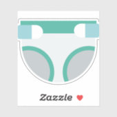 Windel Aufkleber (Blatt)