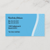 Windel backt Visitenkarten zusammen Visitenkarte (Rückseite)