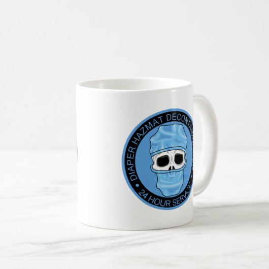 Windel Hazmat Entgiftung Kaffeetasse (VorderseiteRechts)