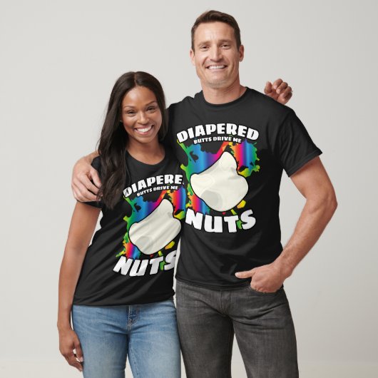 Windel-Hintern fahren mich Nuts Abdl DDlG T-Shirt (Unisex)