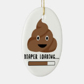 Windel-Laden Keramik Ornament (Rechts)