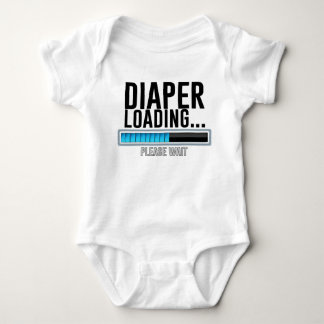 Windel-Laden, wartet bitte… Baby Strampler