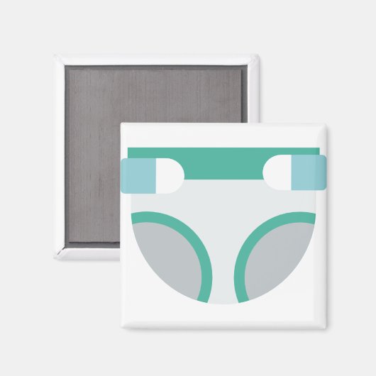 Windel Magnet (Vorderseite/Rückseite)