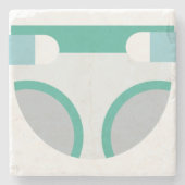 Windel Steinuntersetzer (Vorderseite)