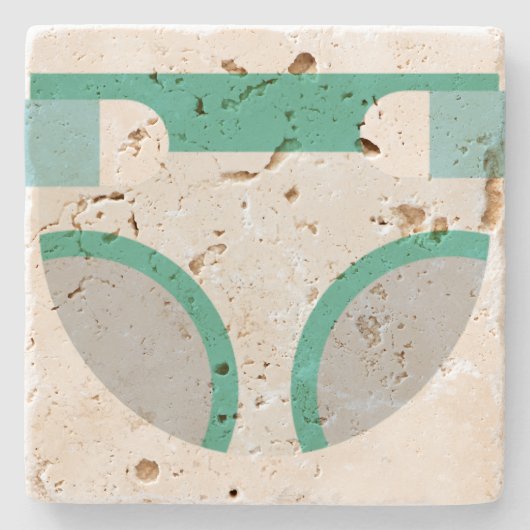 Windel Steinuntersetzer (Vorderseite)