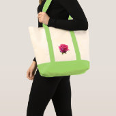 Windel-Taschen-Rosen-Entwurf Tragetasche (Vorderseite (Produkt))