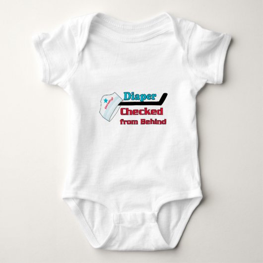 Windel überprüft baby strampler (Vorderseite)