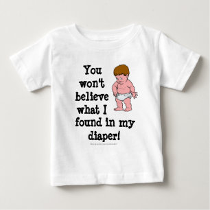 Windel-Überraschung Baby T-shirt