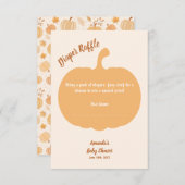 Windel-Windeln-Windeln Begleitkarte (Vorne/Hinten)