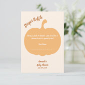 Windel-Windeln-Windeln Begleitkarte (Stehend Vorderseite)