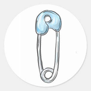 Windelaufkleber für Buttone Runder Aufkleber