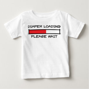 Windelbelastung Baby T-shirt