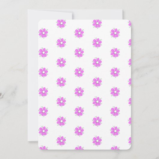 Windelbeutel, Baby Dusche Spielkarte Flyer, Kaninc Einladung (Rückseite)