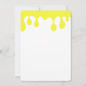 Windelbeutel, Baby Shower Game Card Flyer, Biene Einladung (Rückseite)