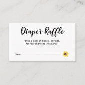 Windelblume Begleitkarte (Vorderseite)