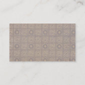 Windelentwurf für Tapete, 1883 Visitenkarte (Rückseite)