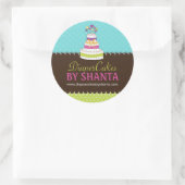 Windelkleber Runder Aufkleber (Tasche)