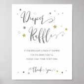 Windelkrempel-Kennzeichnung Geschlecht neutrale Ba Poster (Vorne)