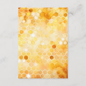 Windelmädchen zu neutraler Babydusche Begleitkarte (Rückseite)