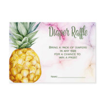 Windeln Ananas Tropical Baby Dusche