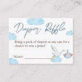 Windeln, Bärendusche, Babyjacke Begleitkarte (Vorderseite)