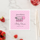 Windeln Button Babydusche Napkins Serviette (Beispiel)