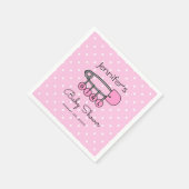 Windeln Button Babydusche Napkins Serviette (Ecke)