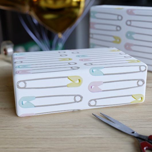 Windeln Buttone Kinderdusche Geschenkpapier