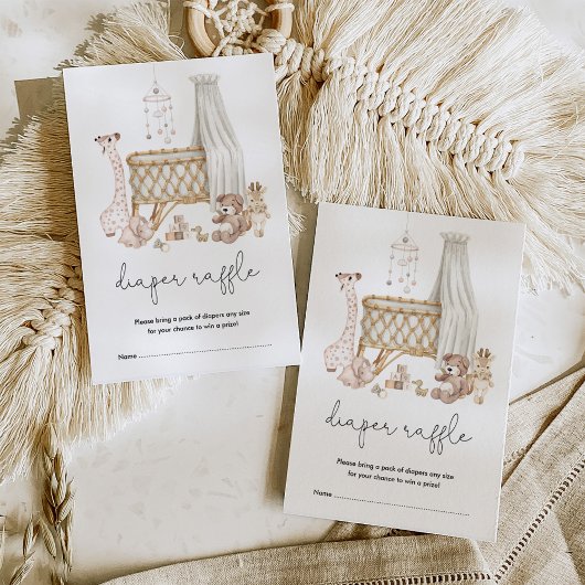 Windeln für Kinderzimmer-Spielzeug mit Mute Earth Begleitkarte