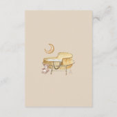 Windeln für Kinderzimmer-Spielzeug mit Mute Earth Begleitkarte (Rückseite)